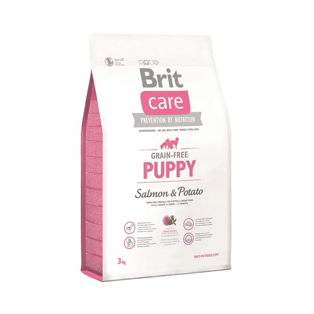 Brit Care Grain-Free Puppy Salmon&Potato 3kg
