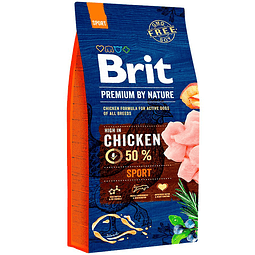 BRIT PREMIUM BY NATURE SPORT 15KG 