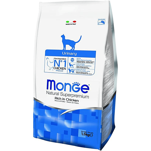 MONGE URINARY CAT 1,5KG 