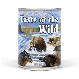 LATA TASTE OF THE WILD PACIFIC STREAM CANINE SALMON 390 G 