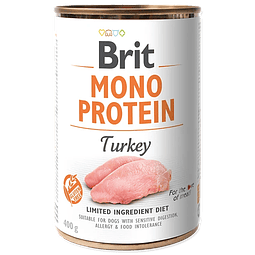 LATA BRIT MONO PROTEIN PAVO 400G 