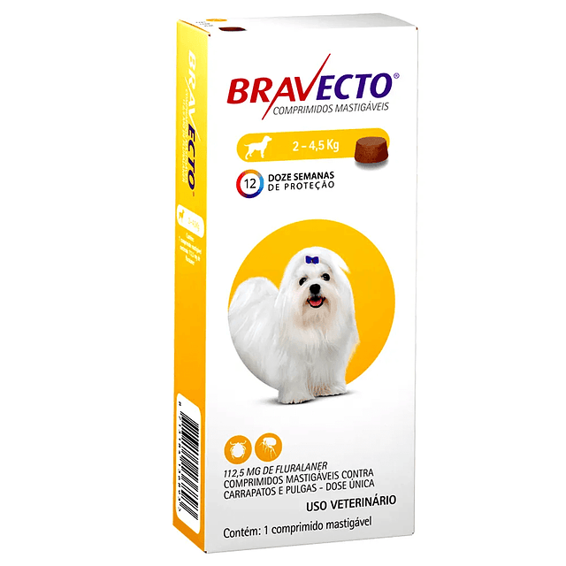 Bravecto 2 -4,5 kg 