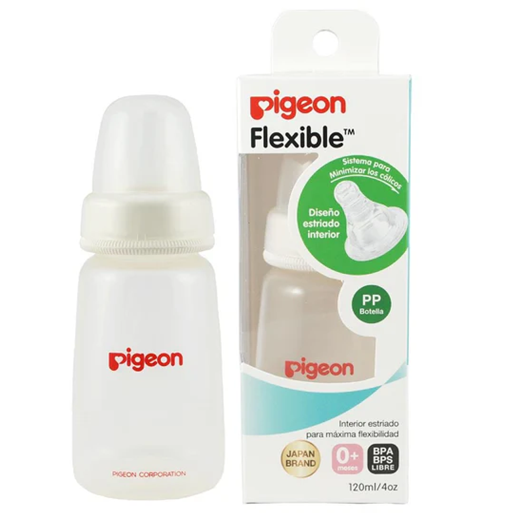 Mamadera estándar Pigeon 120ml 