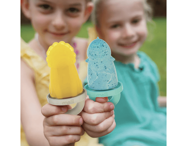 Pack de 6 moldes paletas de helados Melii