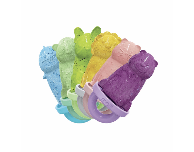 Pack de 6 moldes paletas de helados Melii