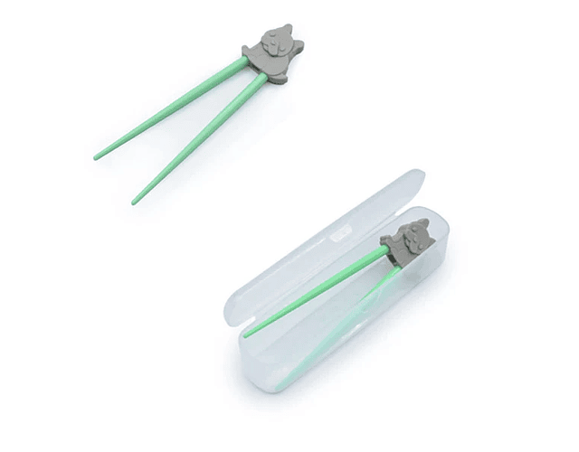 Palillos de aprendizaje Melii - Verde