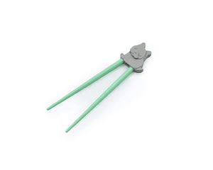 Palillos de aprendizaje Melii - Verde