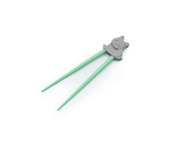 Palillos de aprendizaje Melii - Verde