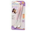 Pack de 2 cucharas - rosadas