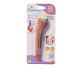 Pack de 3 cucharas suaves con sensor de calor