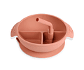 Bowl con divisiones y base de ventosa - Rust