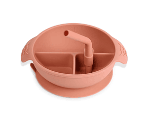 Bowl con divisiones y base de ventosa - Rust