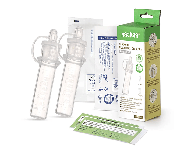 Recolector y dispensador de calostro preesterilizado 2 Unid.