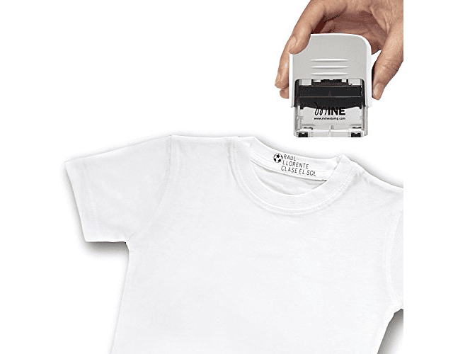 Marcador de ropa y libros