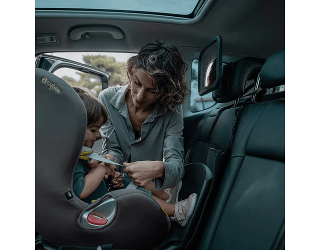 Espejo rectangular de bebé para auto