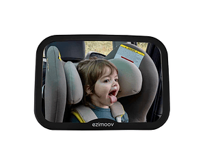 Espejo rectangular de bebé para auto