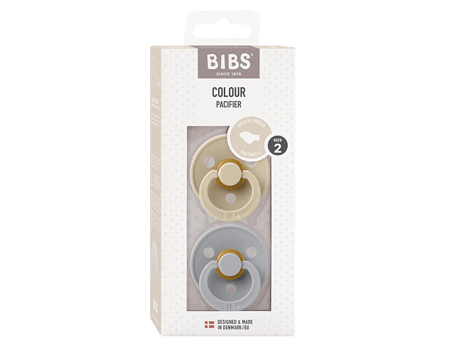 Chupete x2 Anatomical TALLA 2 - Vanilla/cloud