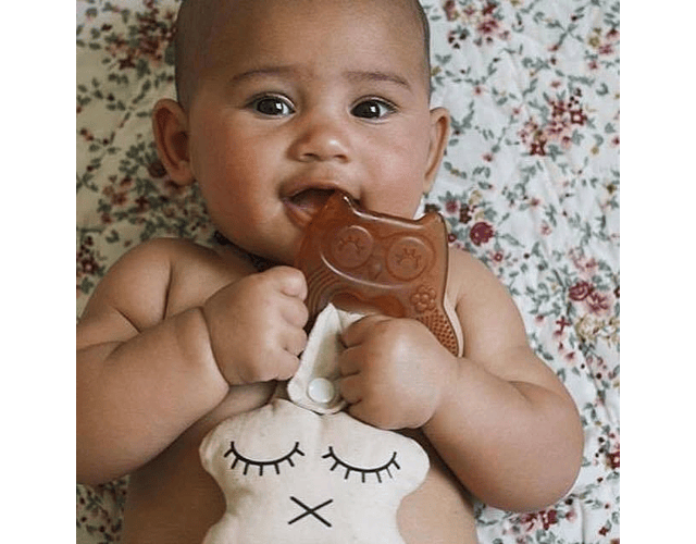 Mordedor de silicona - Buho