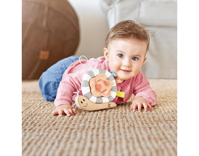 Caracol sensorial con etiqueta