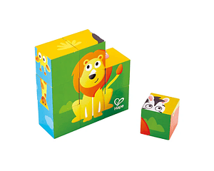 Puzle con bloques jungla