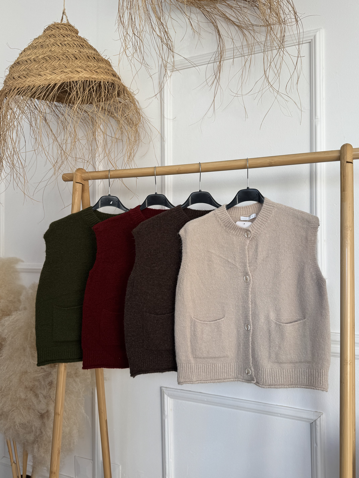 Colete com botão  2