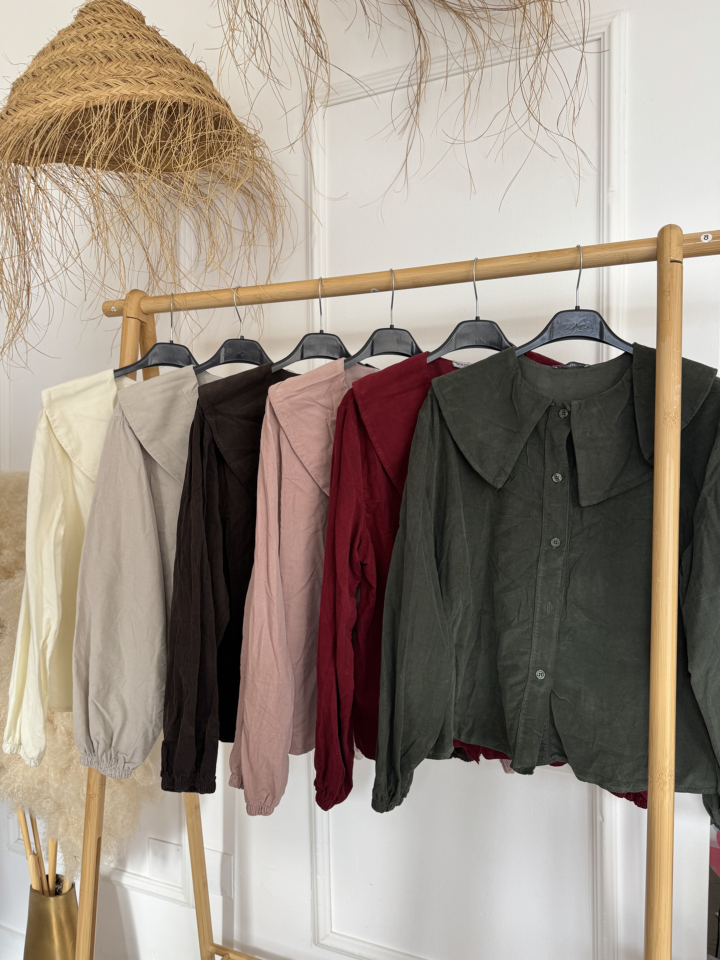 Camisa bombazina gola  1