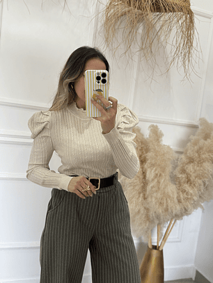 Camisola manga balão 