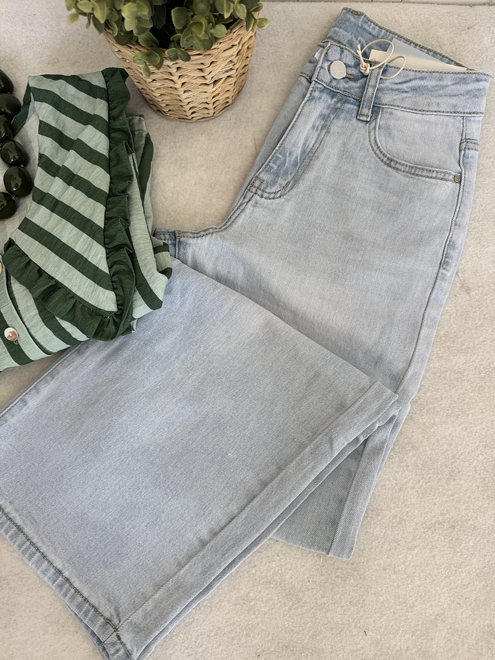 Calça ganga clara 4