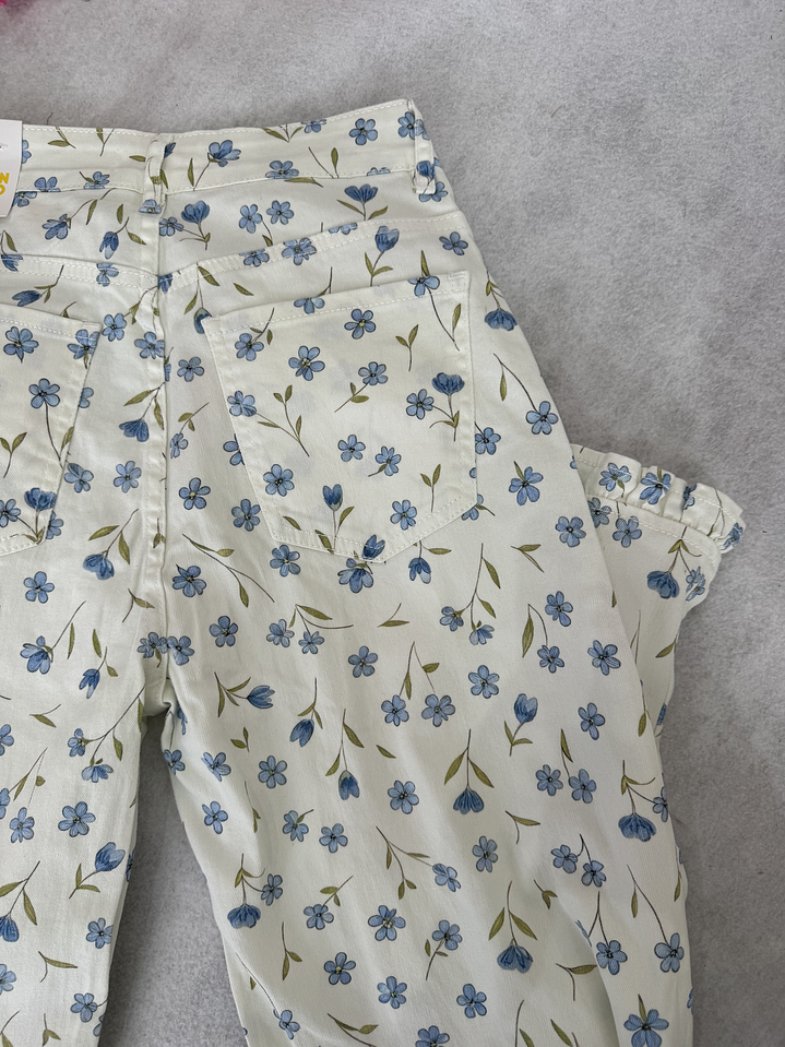 Calça com folho  5