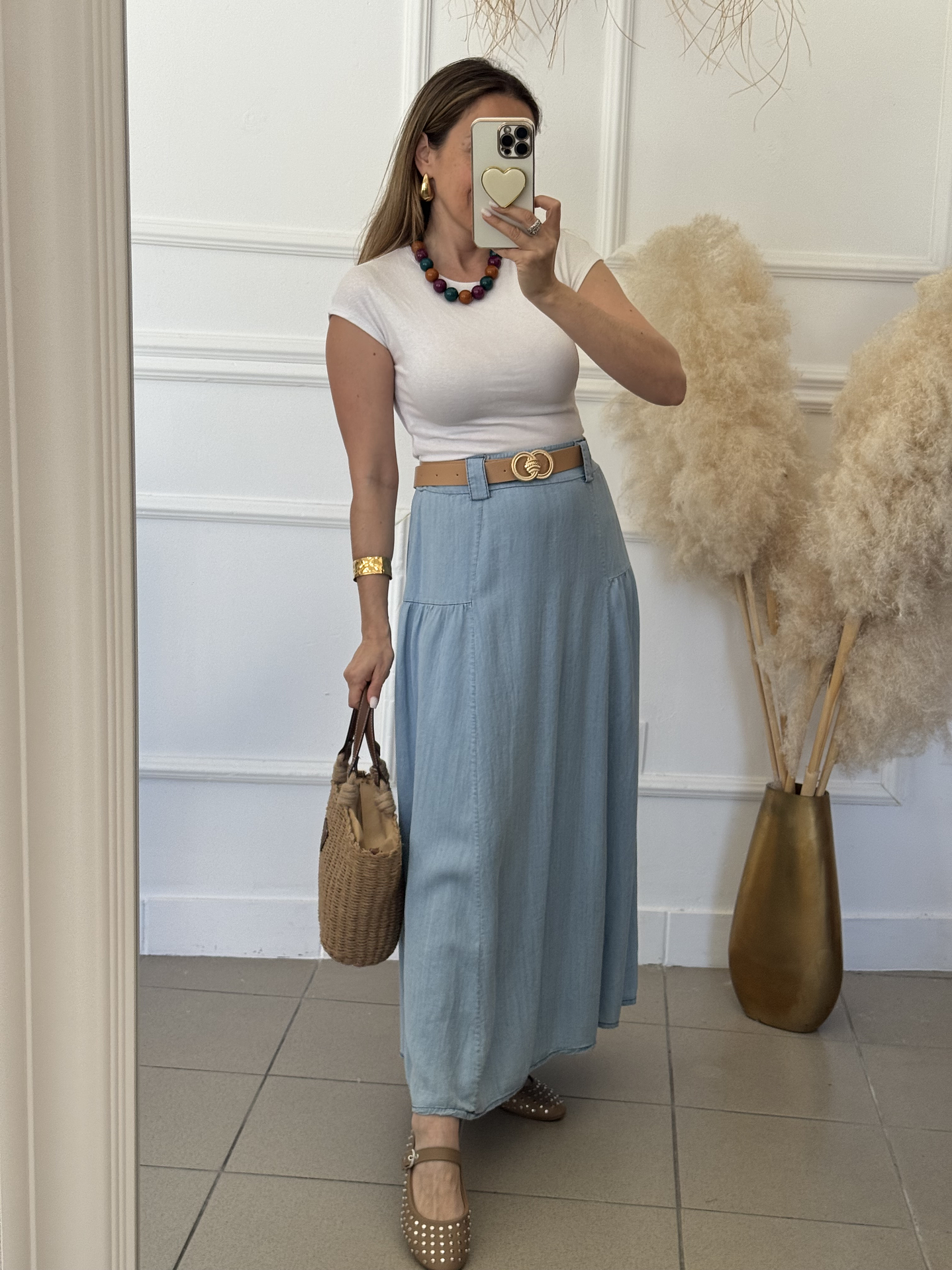 Saia ganga com cinto  2