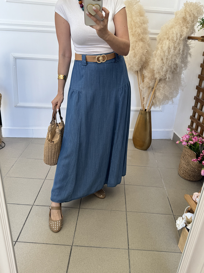 Saia ganga com cinto  3