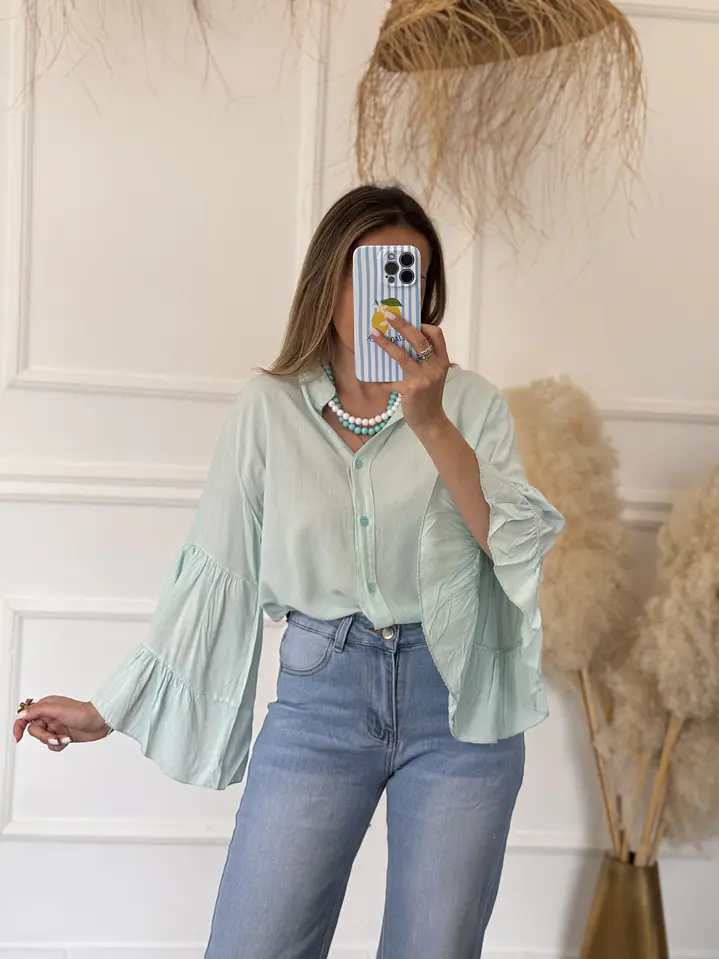 Camisa folho manga 5