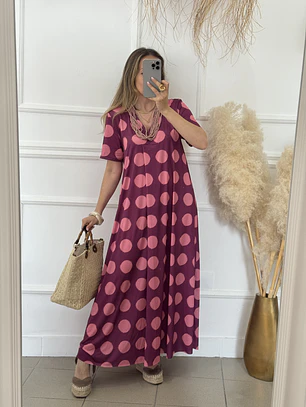 Vestido malha fria