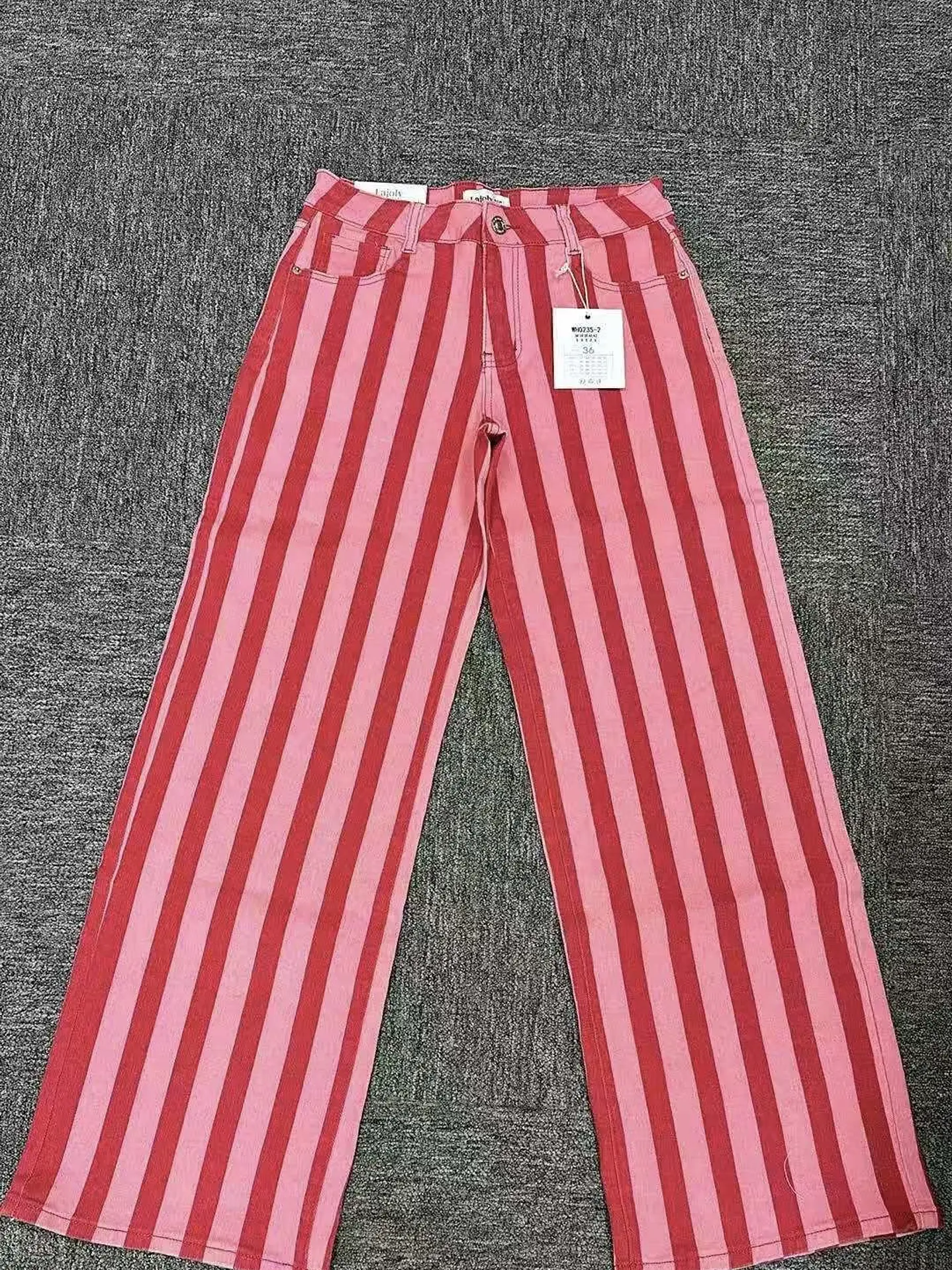 Calça risca rosa 2