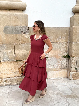 Vestido folho