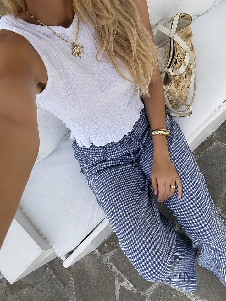 Calça Vichy  1