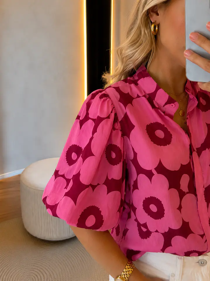 Camisa manga balão  4