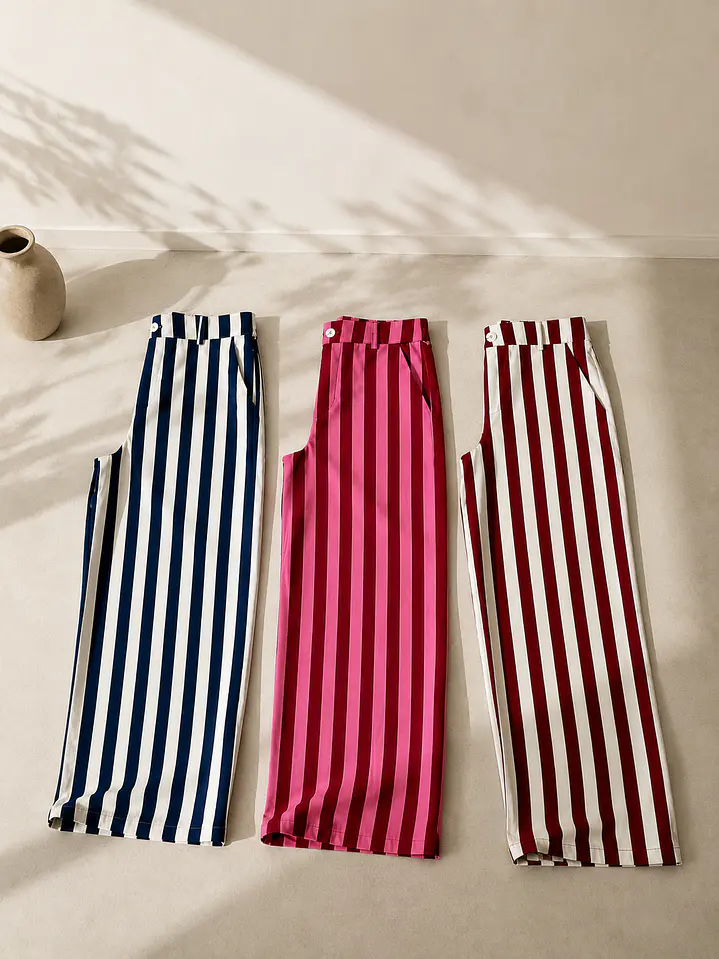 Calça riscas  4