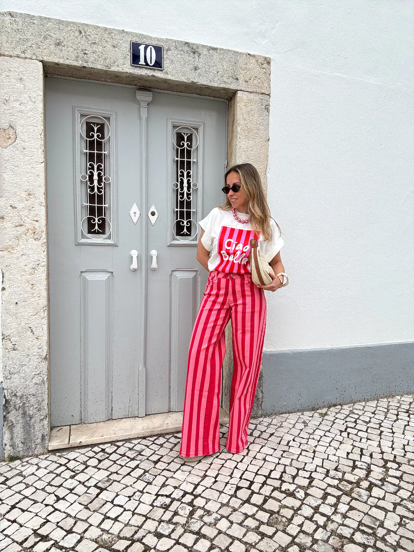 Calça risca  1