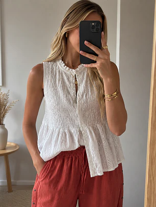 Blusa bordada 