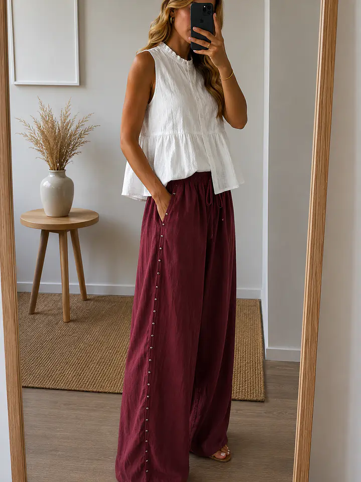 Pantalona com tachas 3
