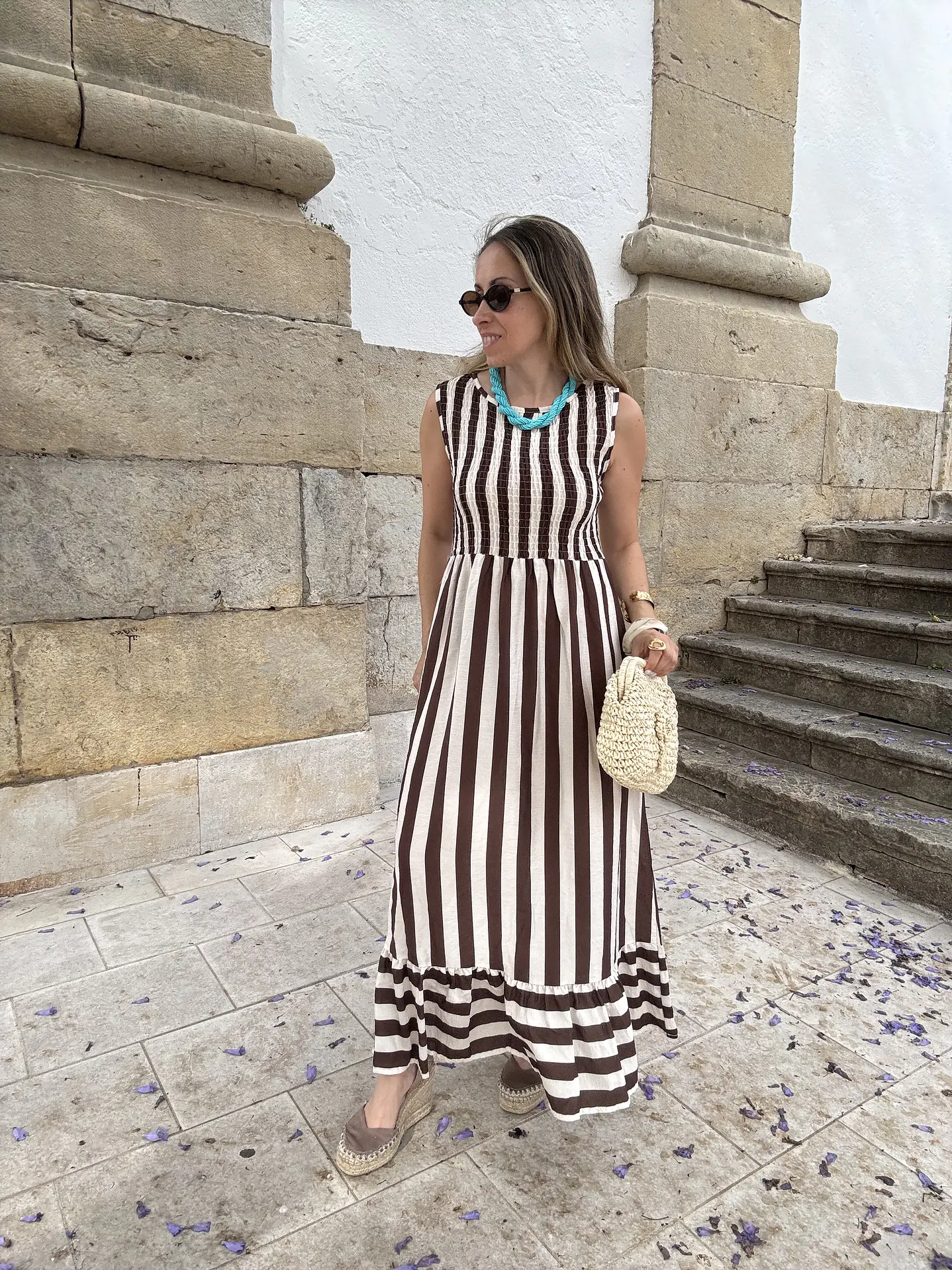 Vestido riscas  3