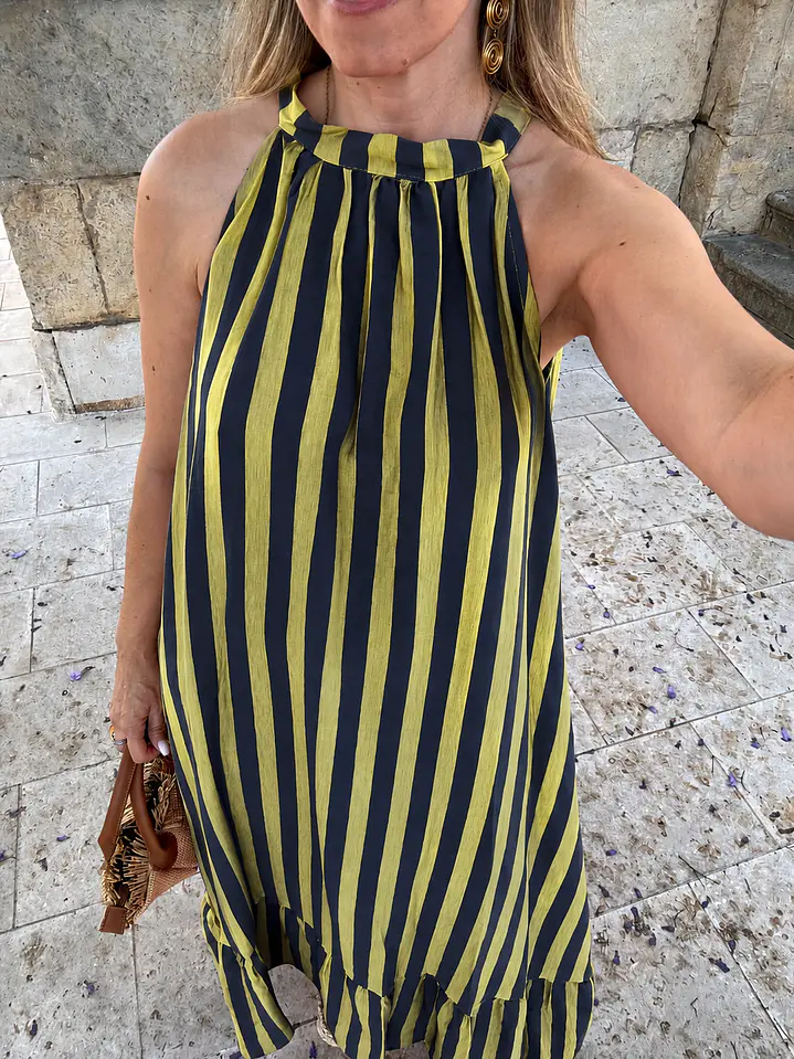 Vestido halter  3