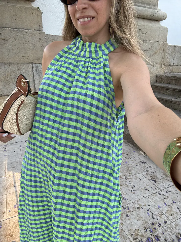Vestido halter  2