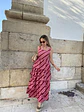 Vestido folhos - Miniatura 1