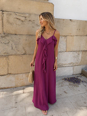 Vestido folho 