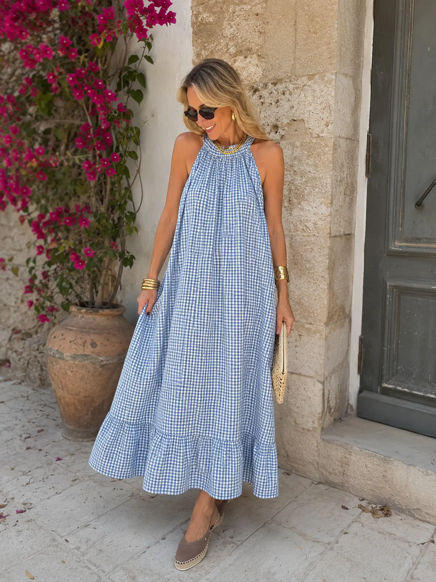 Vestido halter  1