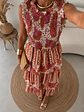 Vestido folhos  - Miniatura 2