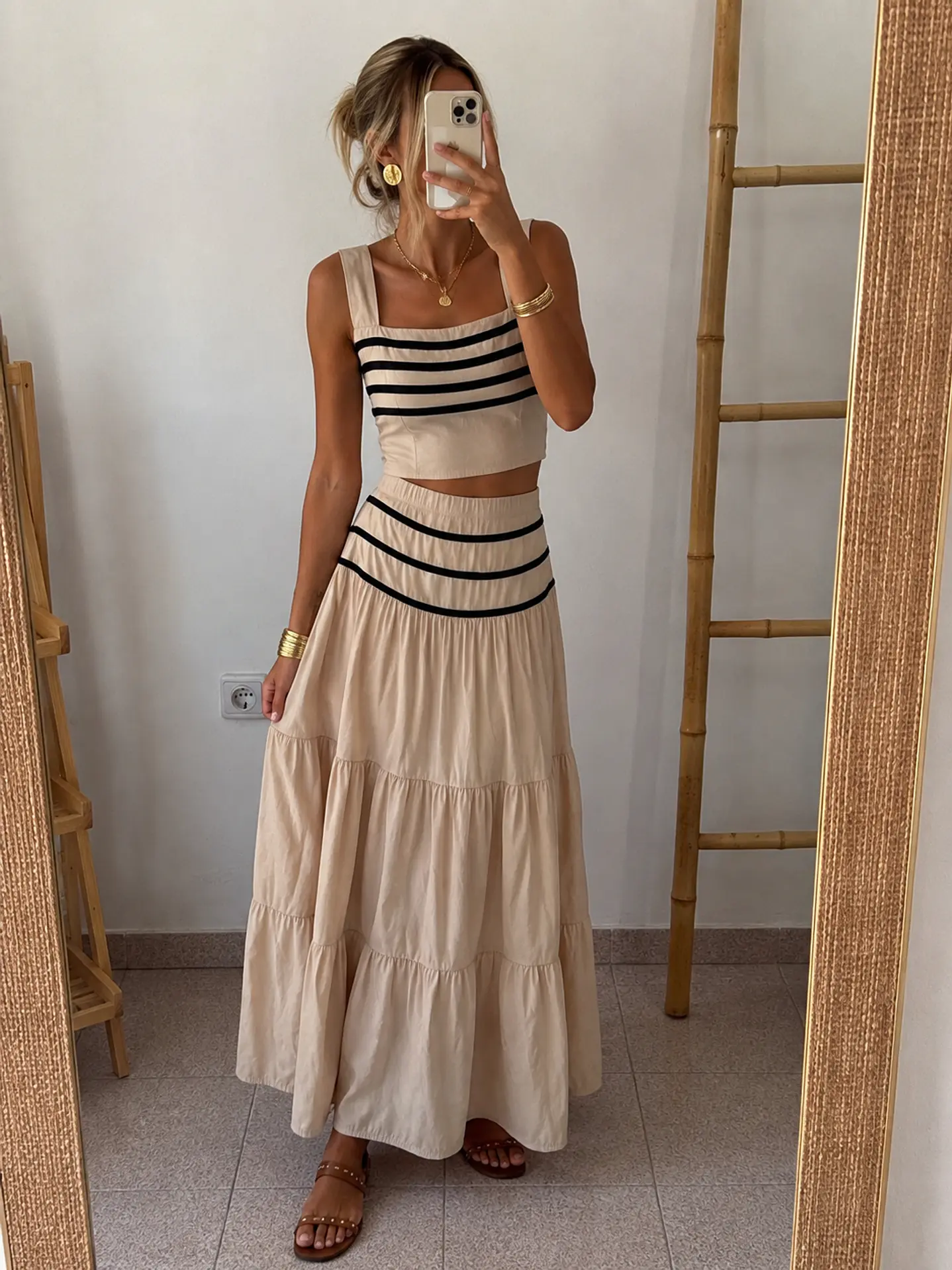 Conjunto top saia  1