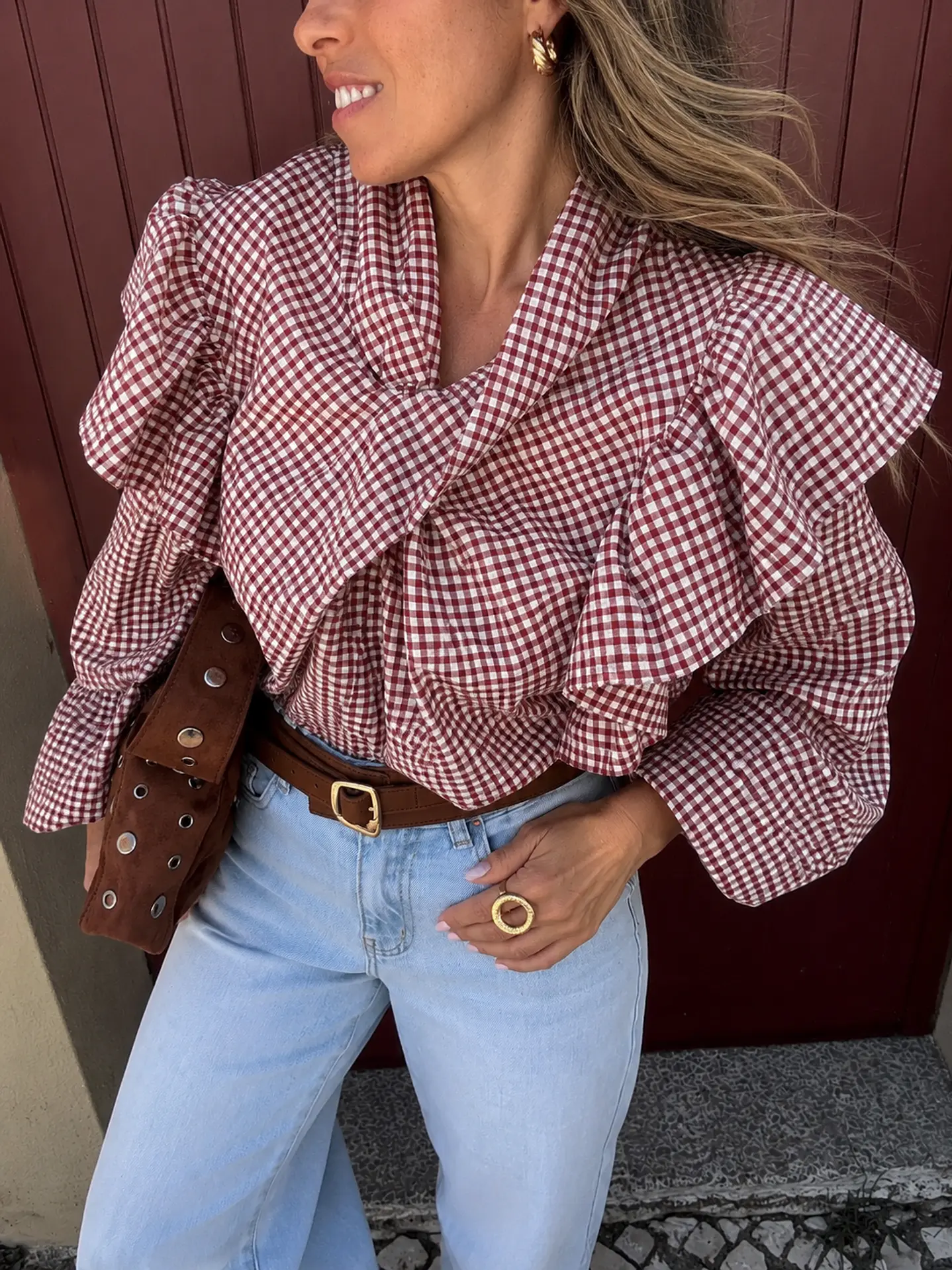 Blusa vichy  1